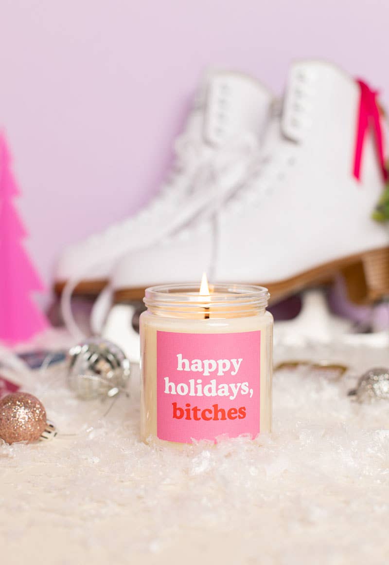 Bah Hum Bug Holiday Candle