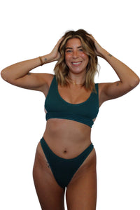 Kiera bikini top in Mermaid, LOKAL one/size swimwear, photo 1 of 4