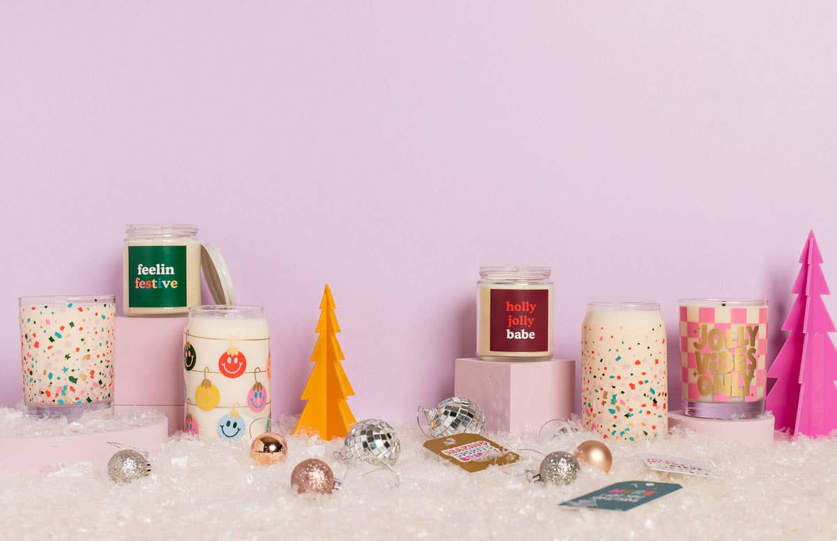 Bah Hum Bug Holiday Candle