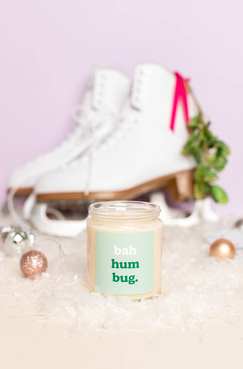 Bah Hum Bug Holiday Candle