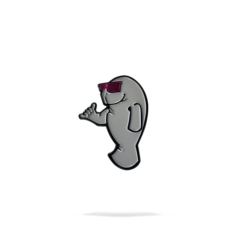 Manatee Enamel Pin