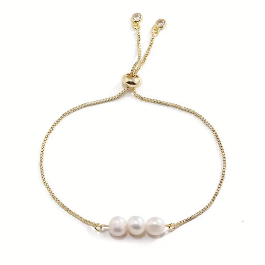 Freshwater Pearl Adjustable Bracelet