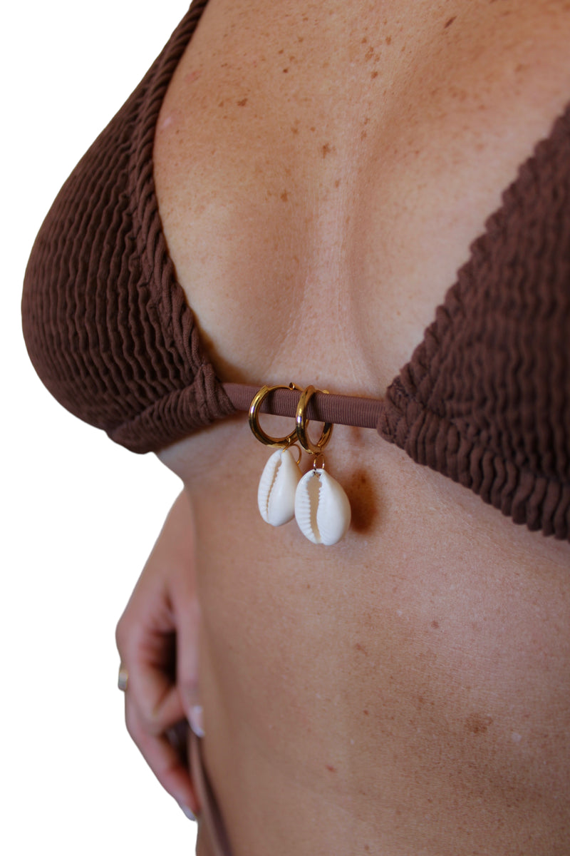 Jess bikini top in Coconut, LOKAL one/size swimwear, photo 1 of 4