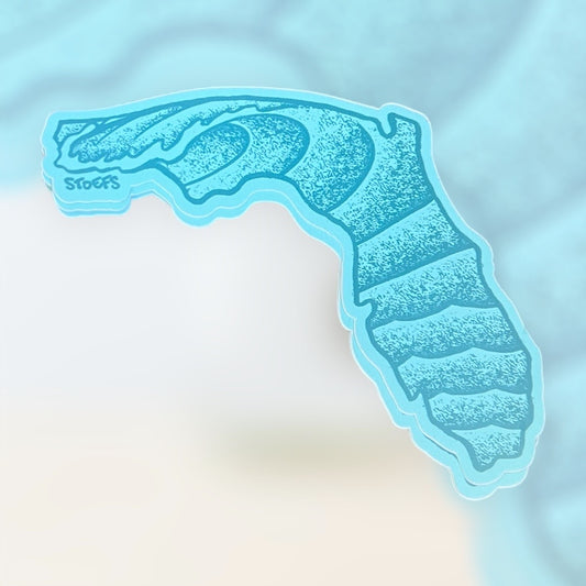 Florida Waves Stickers