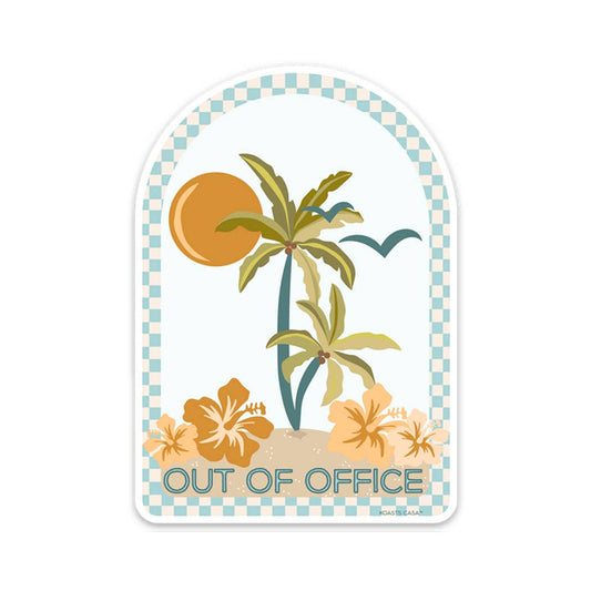 Out Of Office Sticker