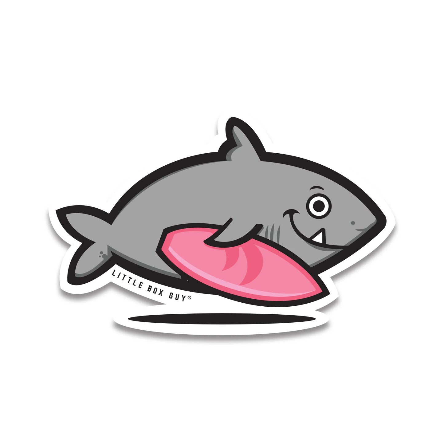 Surf Shark Sticker