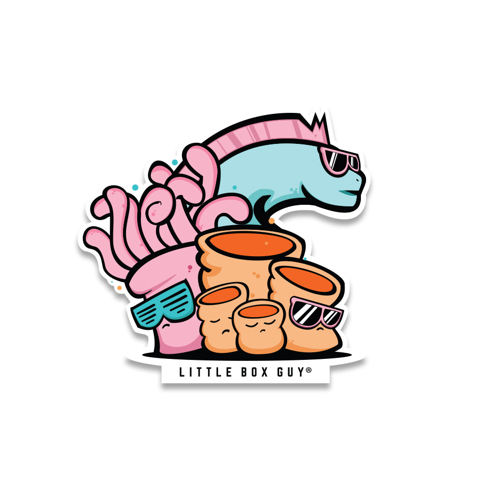 Eel Reef Sticker