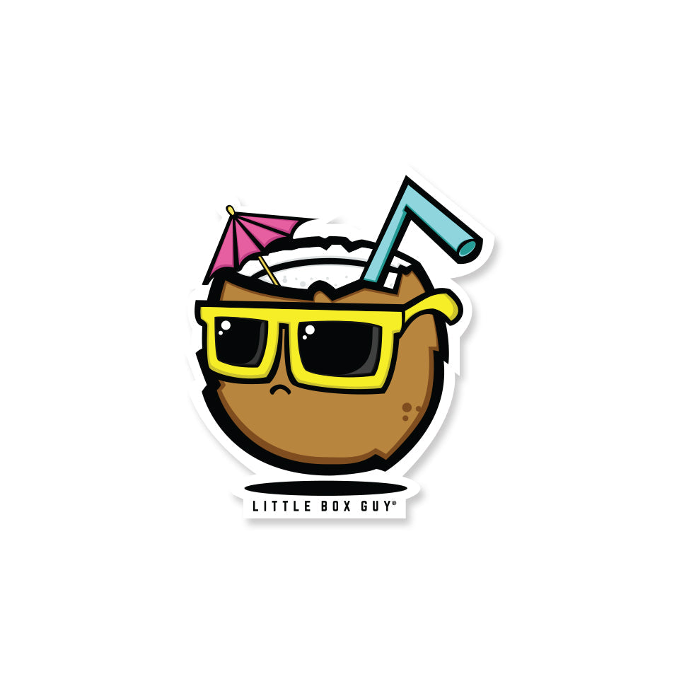 Coconut Sticker