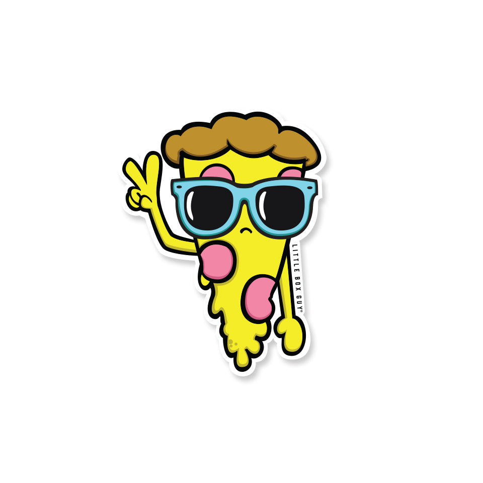 Pizza Dude Sticker