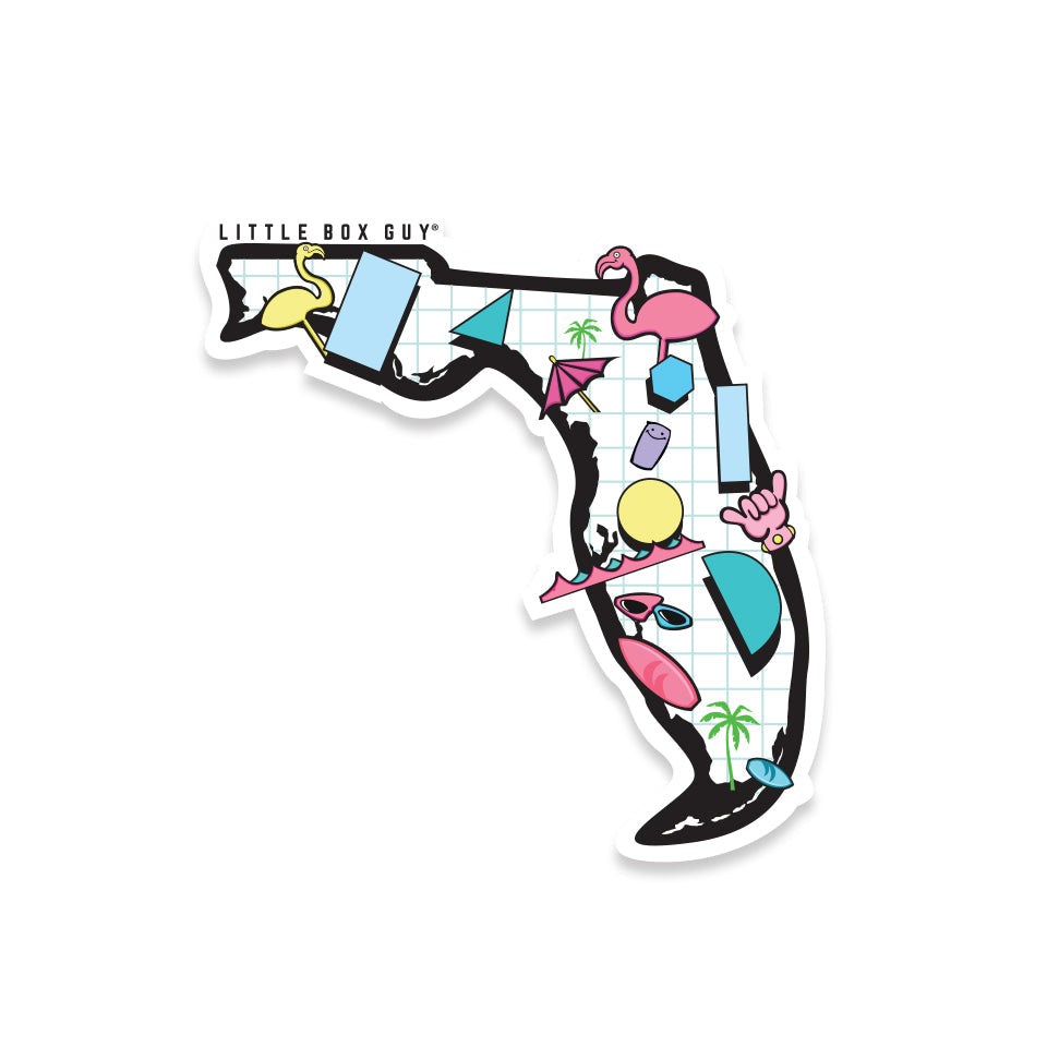 FL 'On the Grid' Sticker