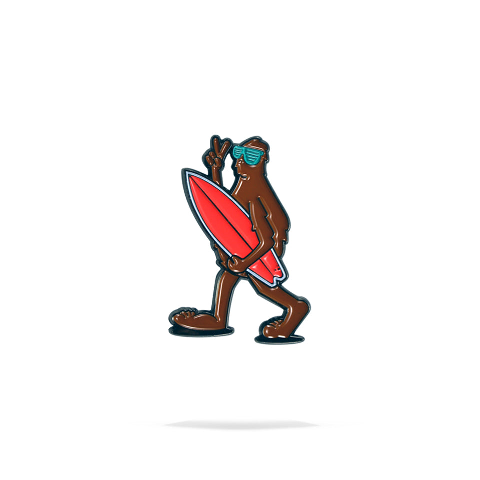 Bigfoot 'OnBoard' Enamel Pin