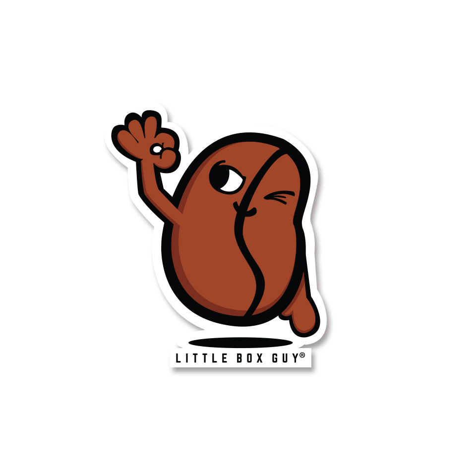 Coffee Bean Sticker