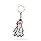 Ghost PVC Keychain