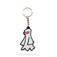 Ghost PVC Keychain