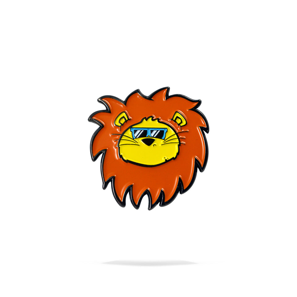 Lion Enamel Pin