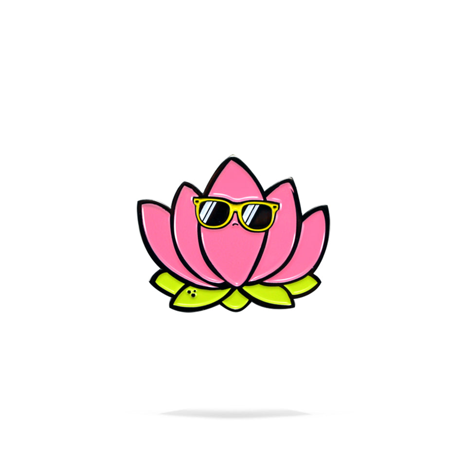 Lotus Flower Enamel Pin