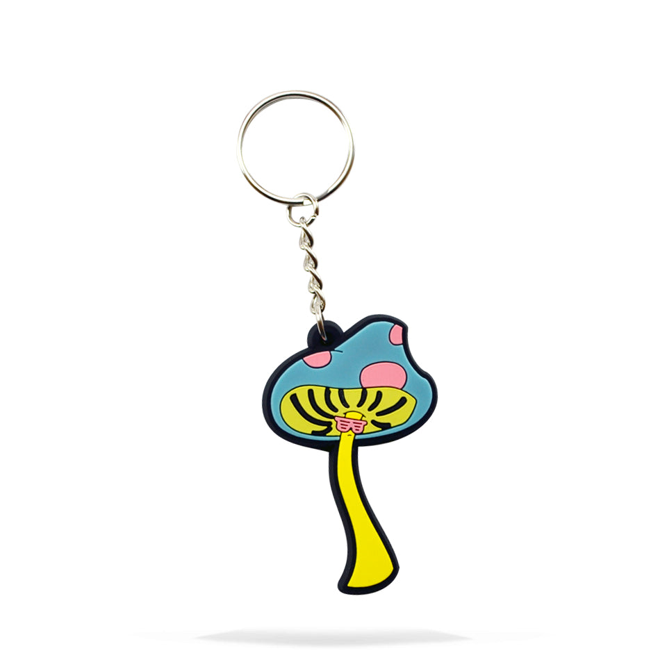 Mushroom PVC Keychain