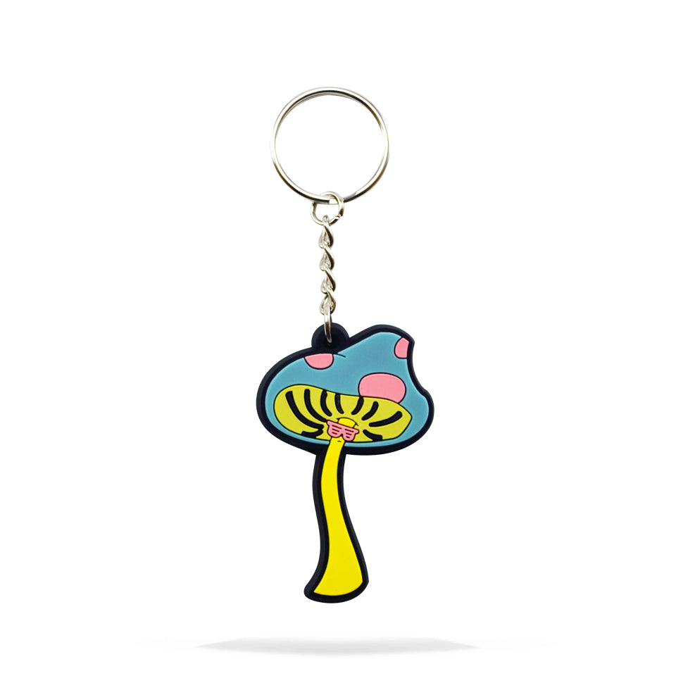 Mushroom PVC Keychain