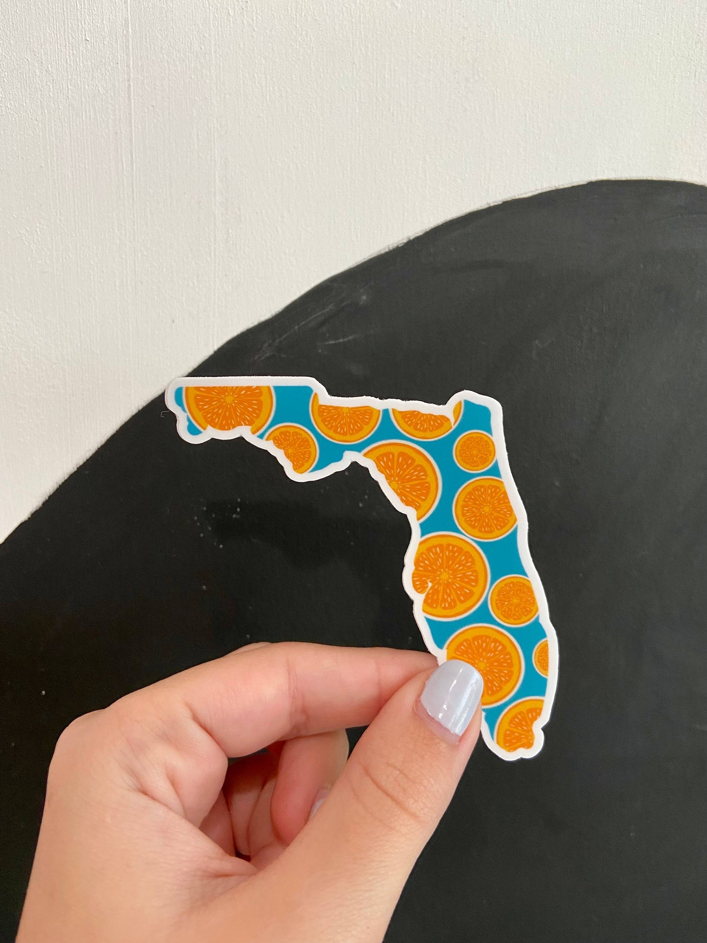 Florida Oranges Sticker