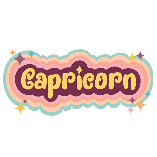 Capricorn Zodiac Sticker