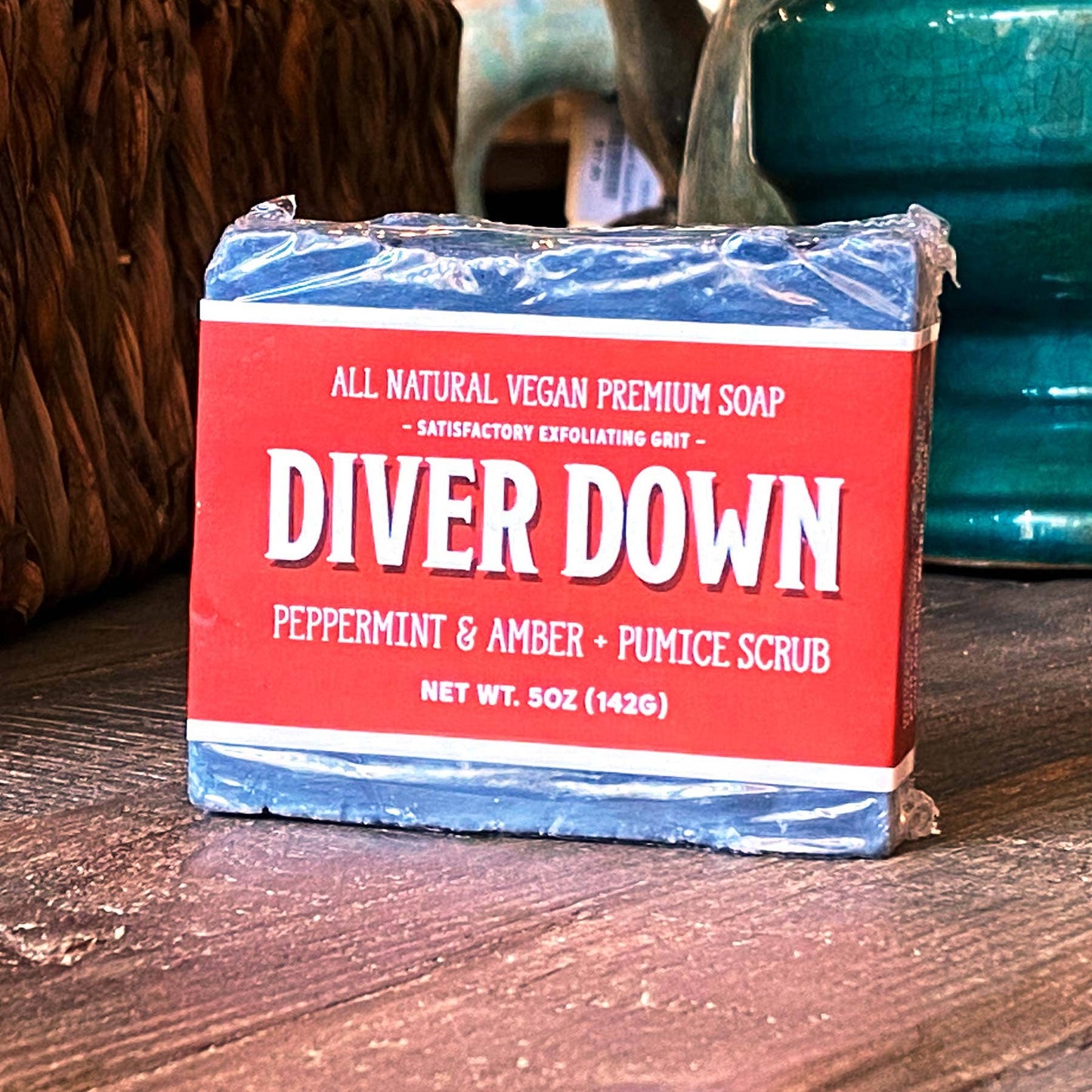 Diver Down All Natural Handmade Premium Vegan Soap