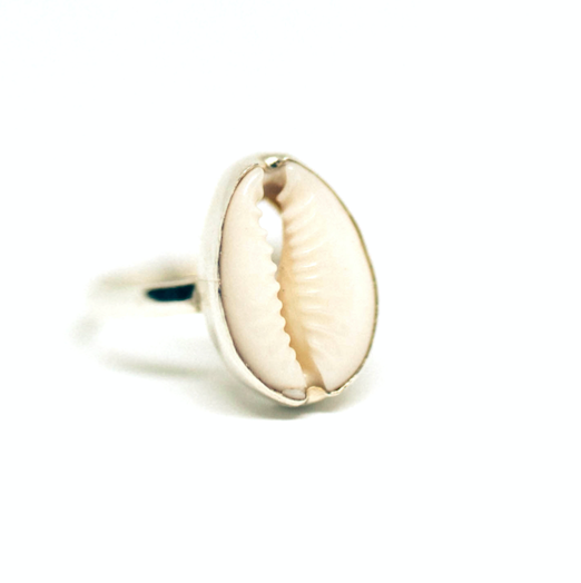 Cowrie Shell Ring