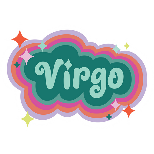 Virgo Zodiac Sticker