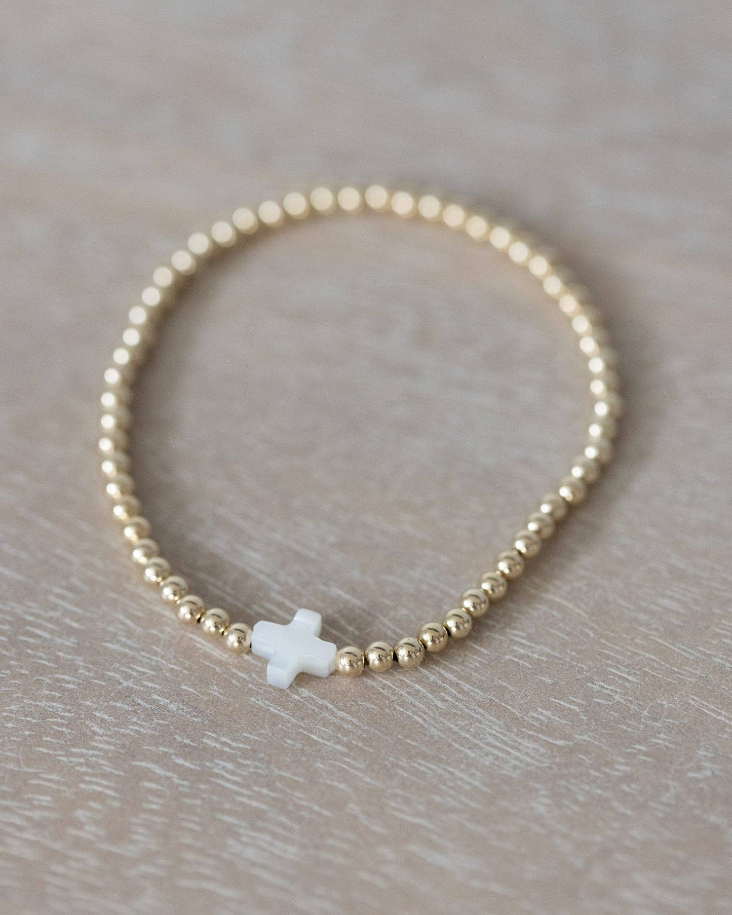Cross Goldie Bracelet