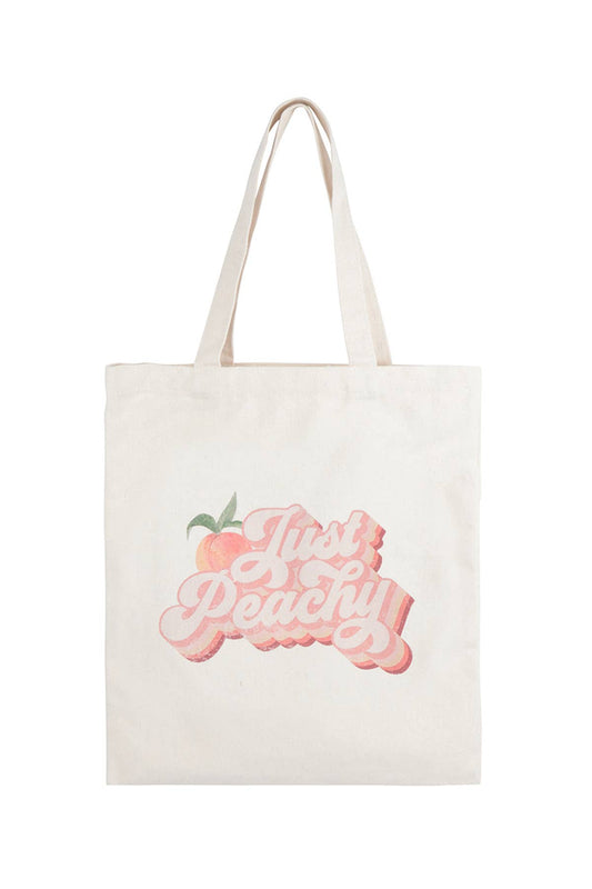 Just Peachy Tote Bag