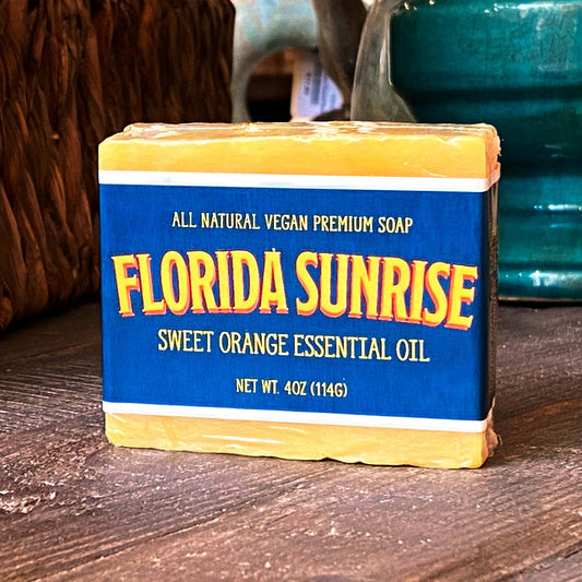 Florida Sunrise All Natural Handmade Premium Vegan Soap