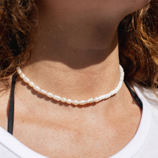 Flores Pearl Necklace