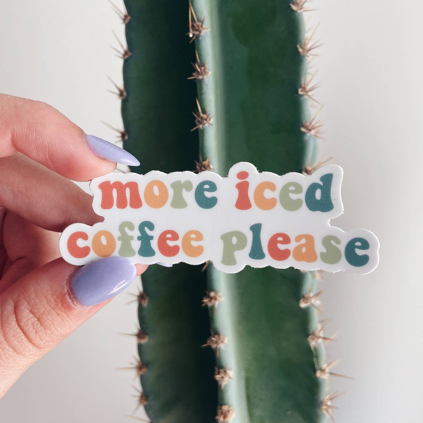 Iced Coffee Sticker