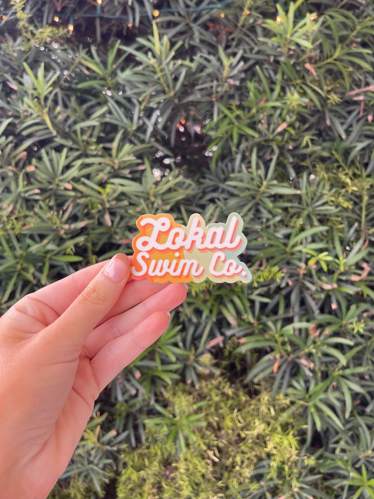 Groovy Lokal Swim Co. Sticker